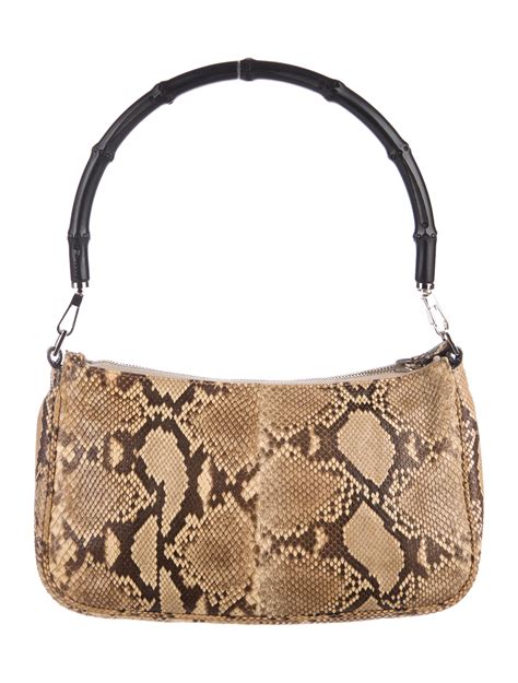 snake skin purse gucci